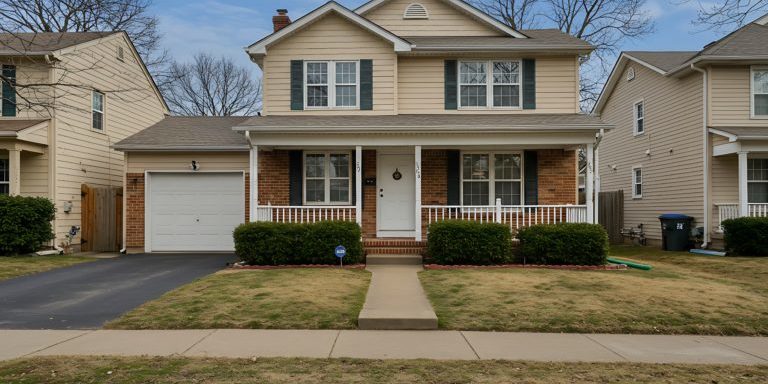 A very neat and tidy residence in suburbs of Ohio