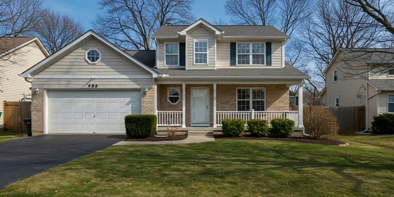 A very neat and tidy home in suburbs of Ohio